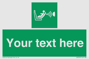 Custom safe condition child seat presence orientation detection system